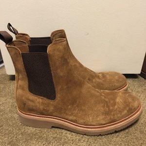 Frye Bowery Suede Chelsea Boot 10
